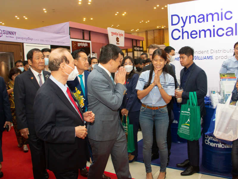 Dynamic Chemicals joined Cambodia International Construction Industry Expo 2022