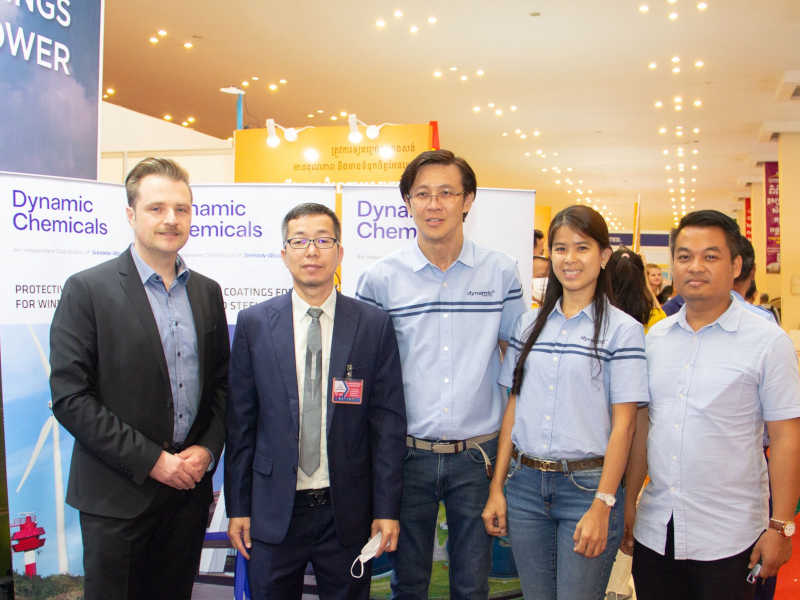 Dynamic Chemicals joined Cambodia International Construction Industry Expo 2022