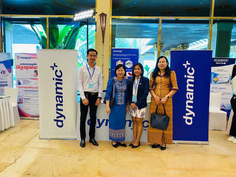 Dynamic Pharma joined the event of The 6th Cambodian Perinatal Congress