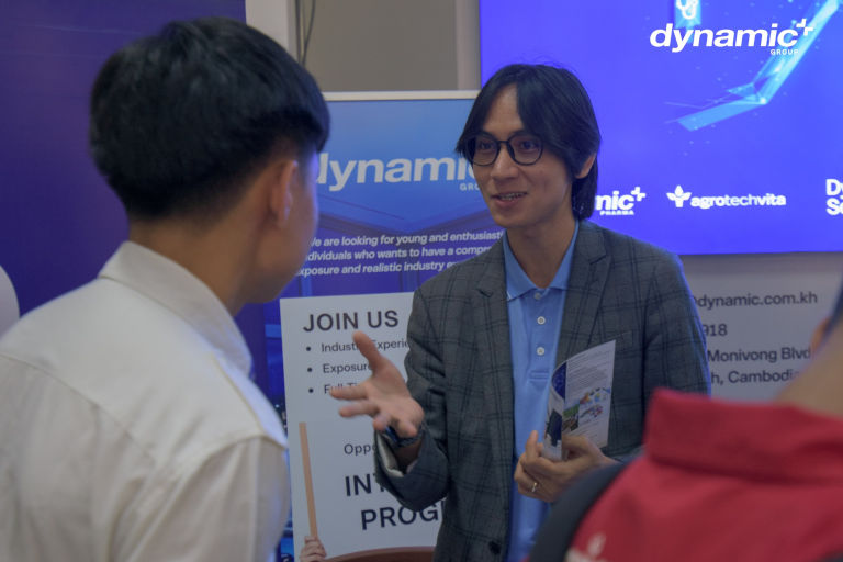 Dynamic Group joined the 3rd Job Fair and Science Conference at the National Polytechnic Institute of Cambodia