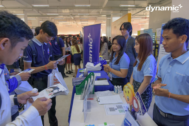 Dynamic Group joined the 3rd Job Fair and Science Conference at the National Polytechnic Institute of Cambodia